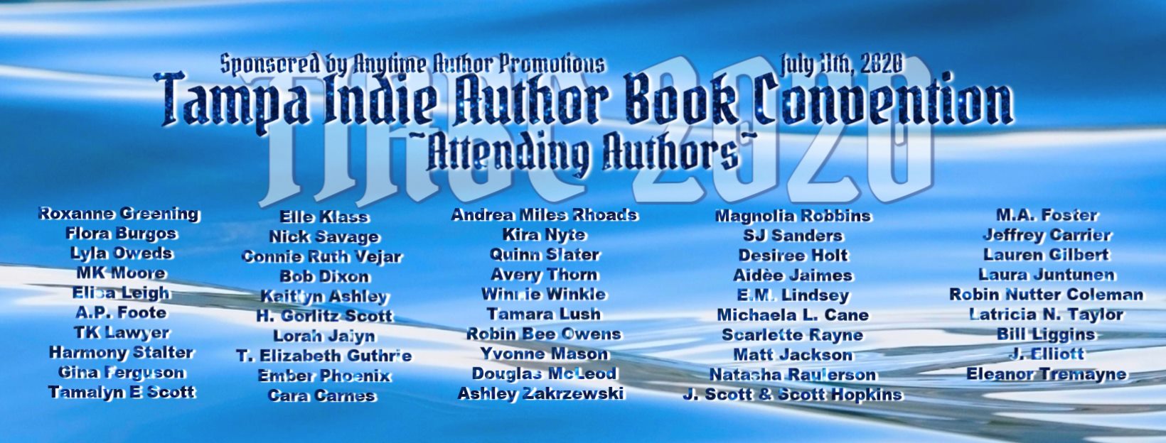 Tampa Indie Authors banner 2020